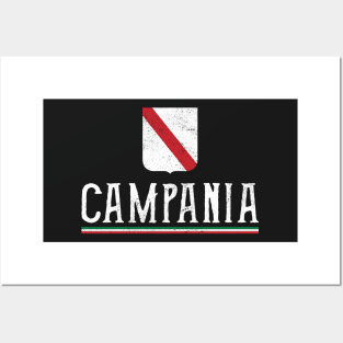 Campano Pride Love Campania Crest Posters and Art